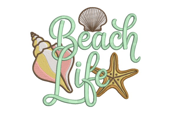 Beach Life Summer Embroidery Review