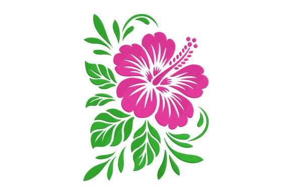 Beautiful Hibiscus Flower Embroidery Review