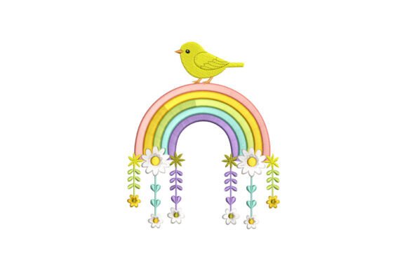 Bird with Rainbow Embroidery Review
