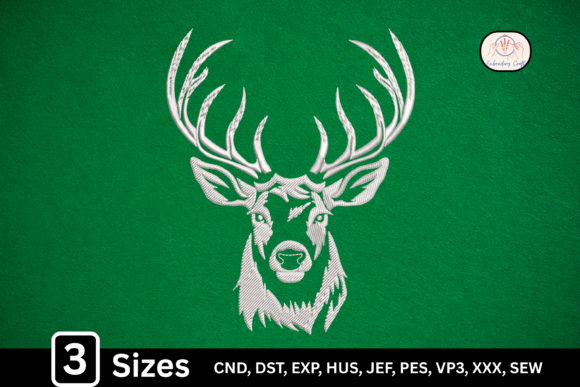 Buck Stag Antlers Majestic Deer Head