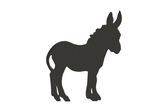 Donkey Silhouette Embroidery Design Review