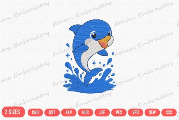 Happy Baby Dolphin Embroidery Review
