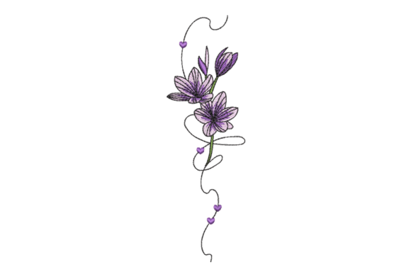 Lavender Hearts Review for Merch