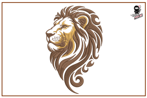 Lion Portrait: A Designer's Review for Boutique Sweatshirts