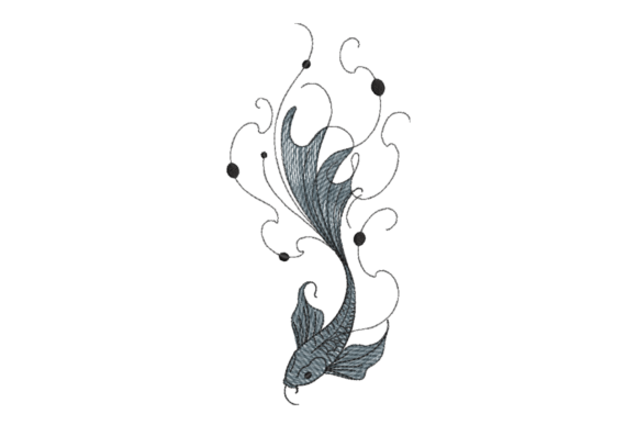 Minimalist Koi Fish Line Art Review