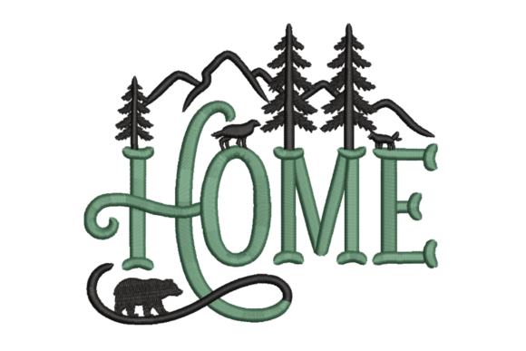 Rustic Mountain Home Embroidery Review