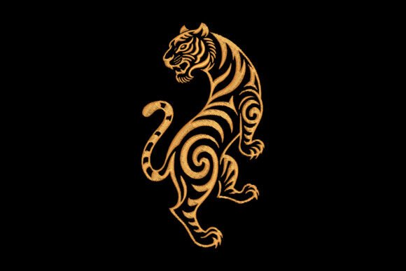 Tribal Tiger Embroidery Review