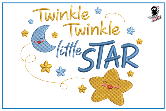 Twinkle Twinkle Little Star Embroidery Review